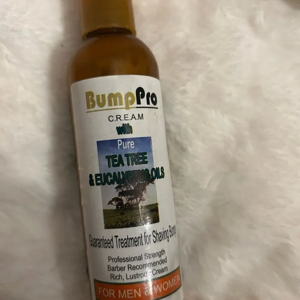 🎁Bump Pro C.R.E.A.M. Shaving Treatment - Brown For Men and Women 4.5Fl OZ💥